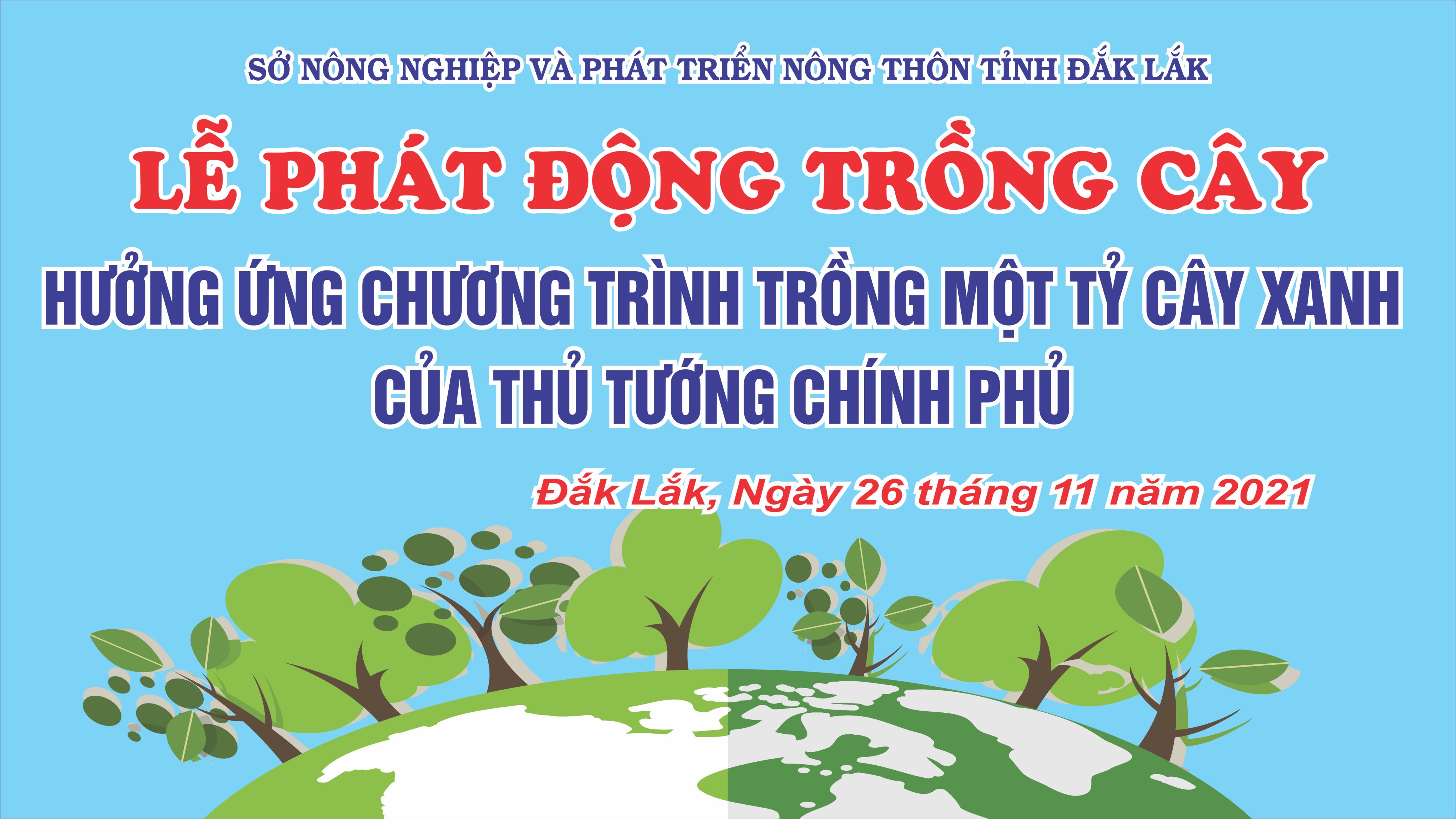 Đắk Lắk phát động lễ trồng cây nhân ngày Lâm nghiệp Việt Nam