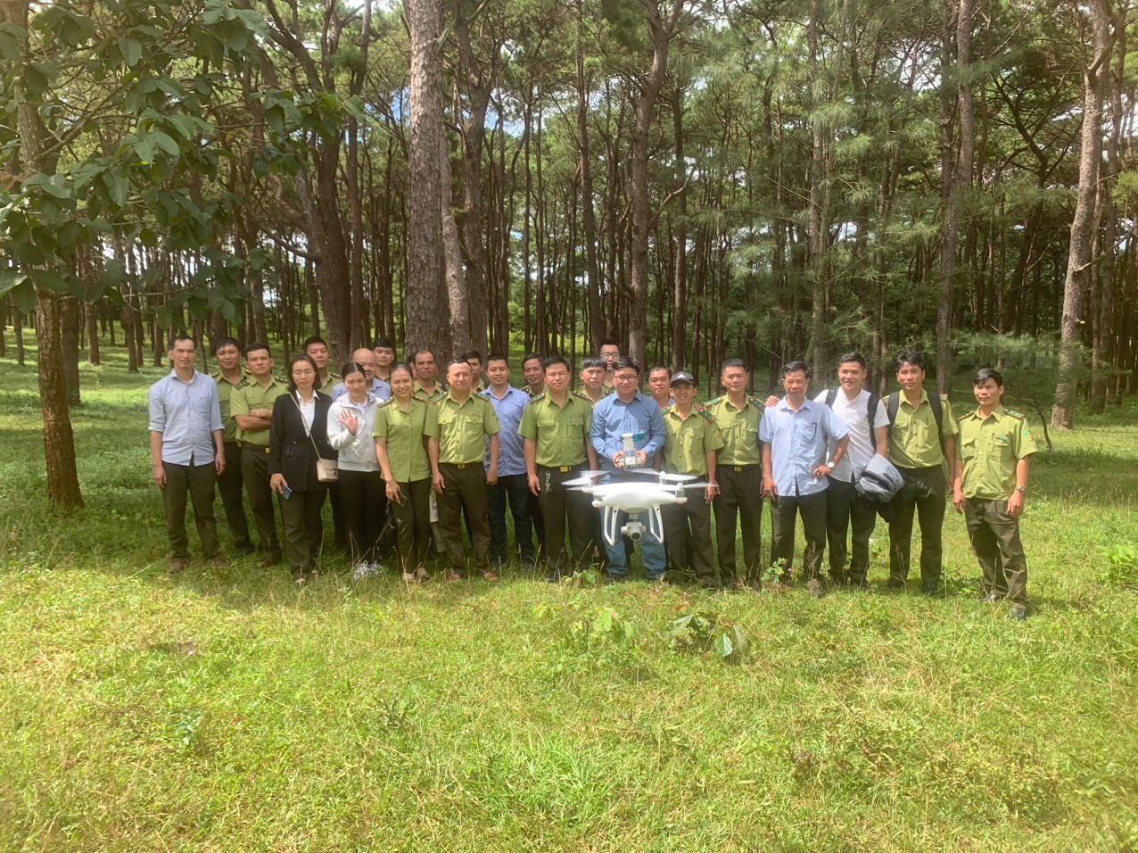 Chi cục Kiểm lâm triển khai sử dụng thiết bị bay flycam trong công tác quản lý bảo vệ rừng trên địa bản tỉnh