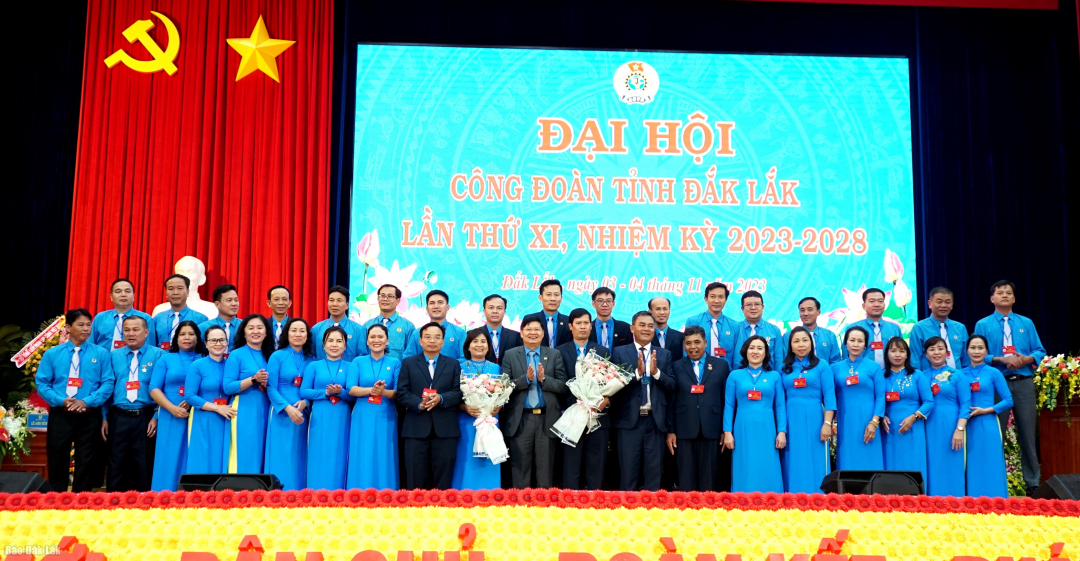 Đại hội Công đoàn tỉnh Đắk Lắk lần thứ XI, nhiệm kỳ 2023-2028